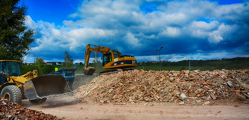 Drcení recyklátu Zetor 01
