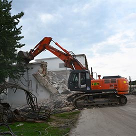 Likvidace a demolice staveb