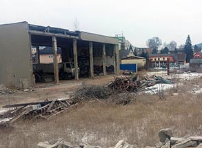 Demolice a likvidace objektu bývalé kotelny v Šumperku 05