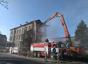 Demolice a likvidace kasáren Šibeník Olomouc 08