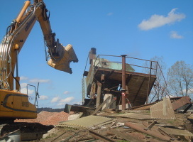 Demolice a likvidace sil Arnholec Jihlava 14