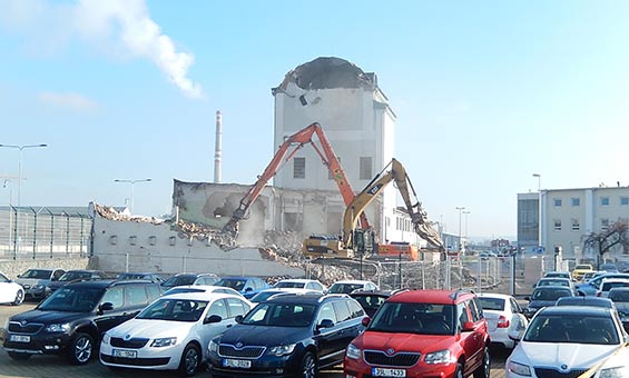 Demolice a likvidace objektu U7 Škoda Auto - 04