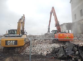 Demolice a likvidace výrobní haly U7 Škoda Auto Mladá Boleslav 05