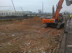 Demolice a likvidace výrobní haly U7 Škoda Auto Mladá Boleslav 14