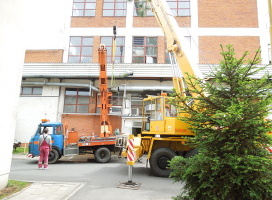 Demontáž potrubí ve Fatře Napajedla 06