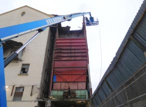 Demontáž a likvidace ocelových zásobníků Piešťany