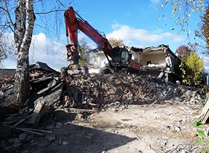 Demolice a likvidace objektů letiště Neředín v Olomouci 12