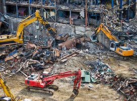 Demolice a likvidace staveb a konstrukcí