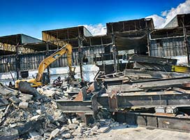Demolice a likvidace staveb a konstrukcí